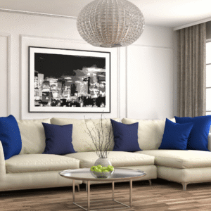 كنب وستائر للمنزل العصري